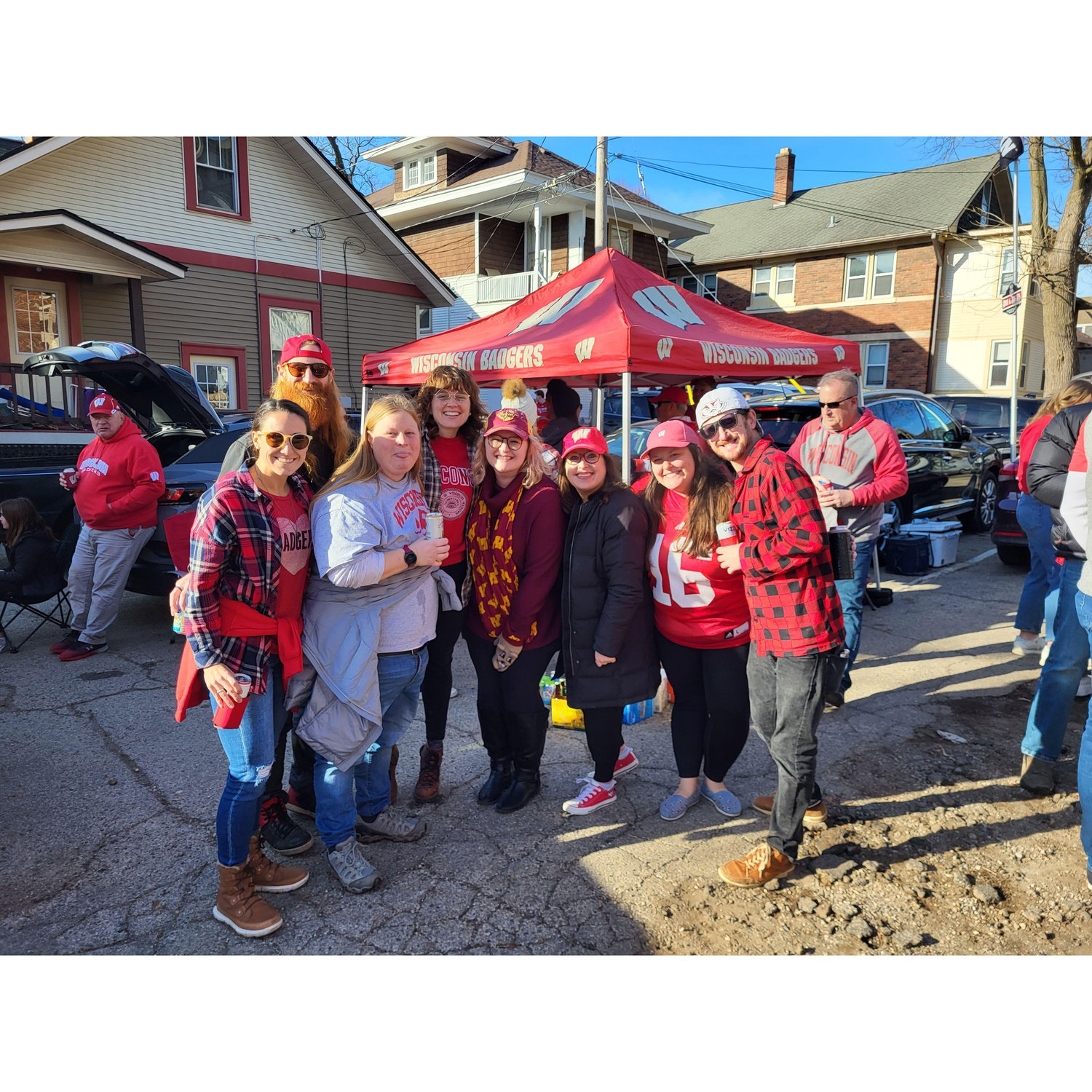 Always at a Badger tailgate
