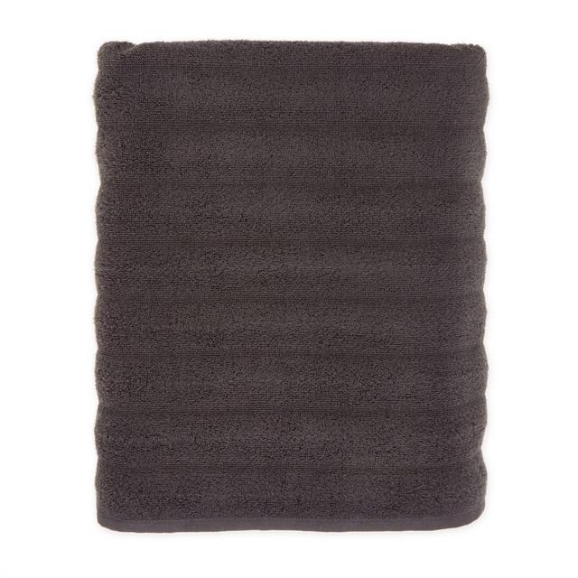 O&O by Olivia & Oliver™ Turkish Wave Bath Sheet in Grey