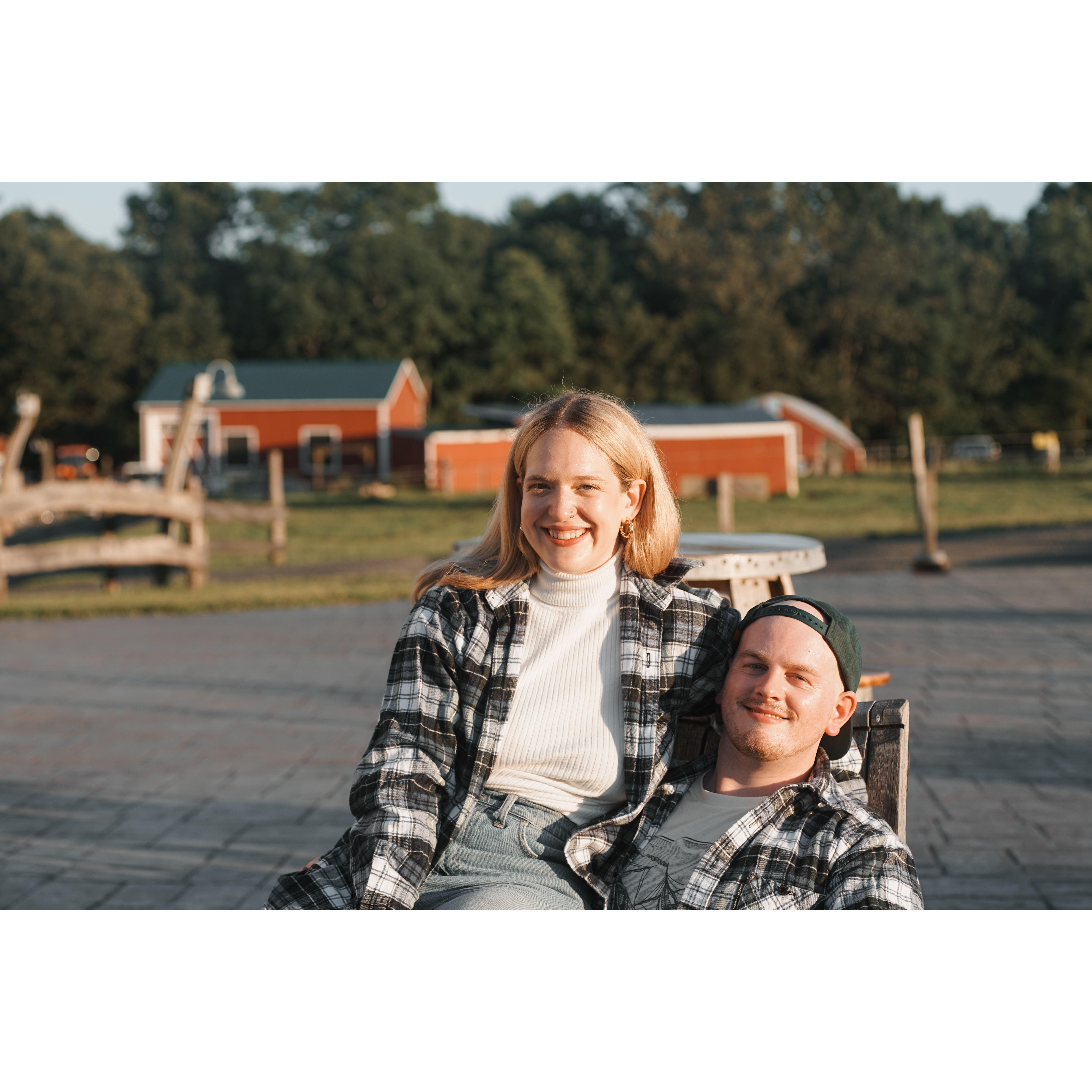 These are some of our favorite shots from our engagement shoot!