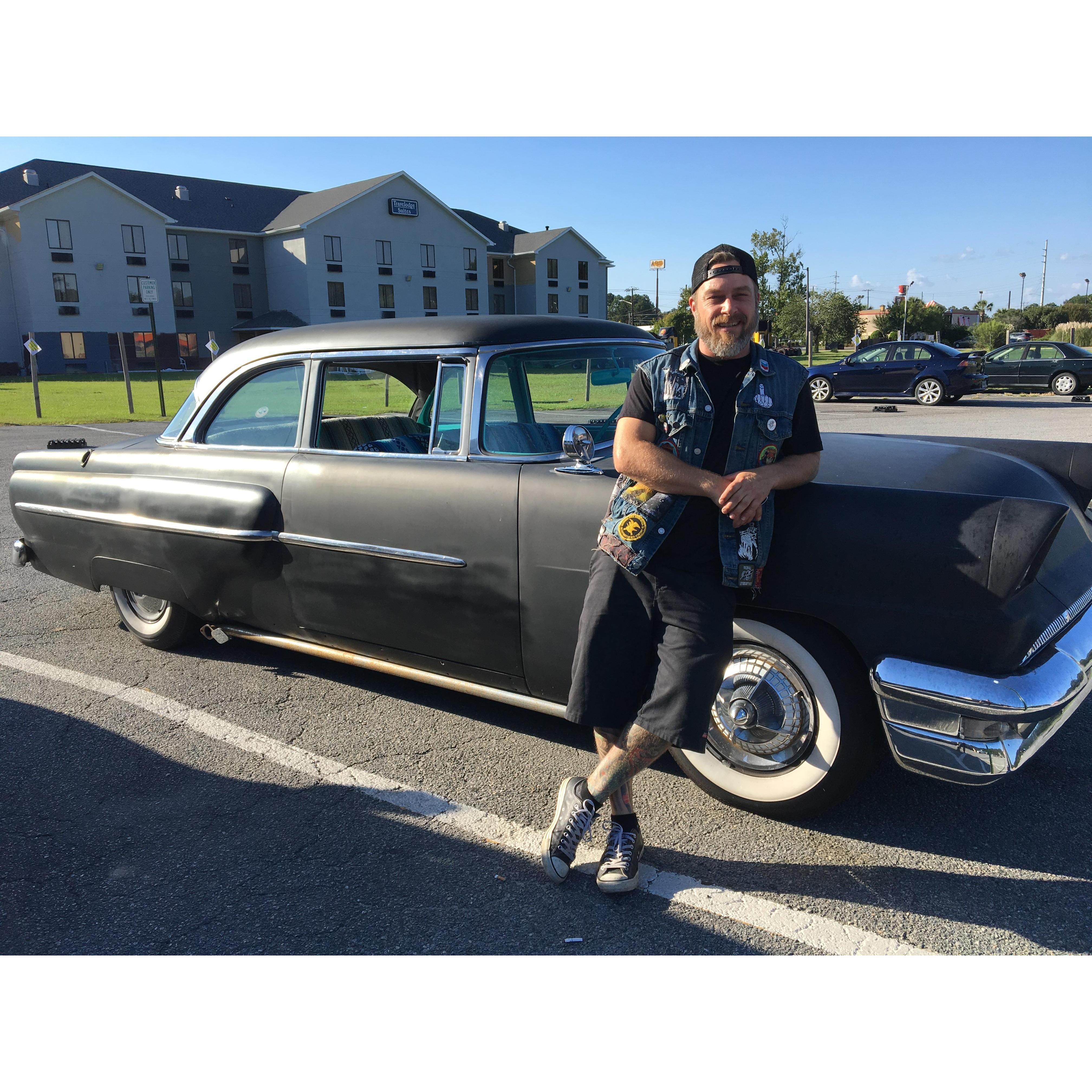 Kev and his sweet lady Merc