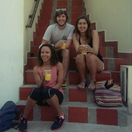 Chillin' in Cali, Colombia drinking a mystery jugo. -- Spring 2013