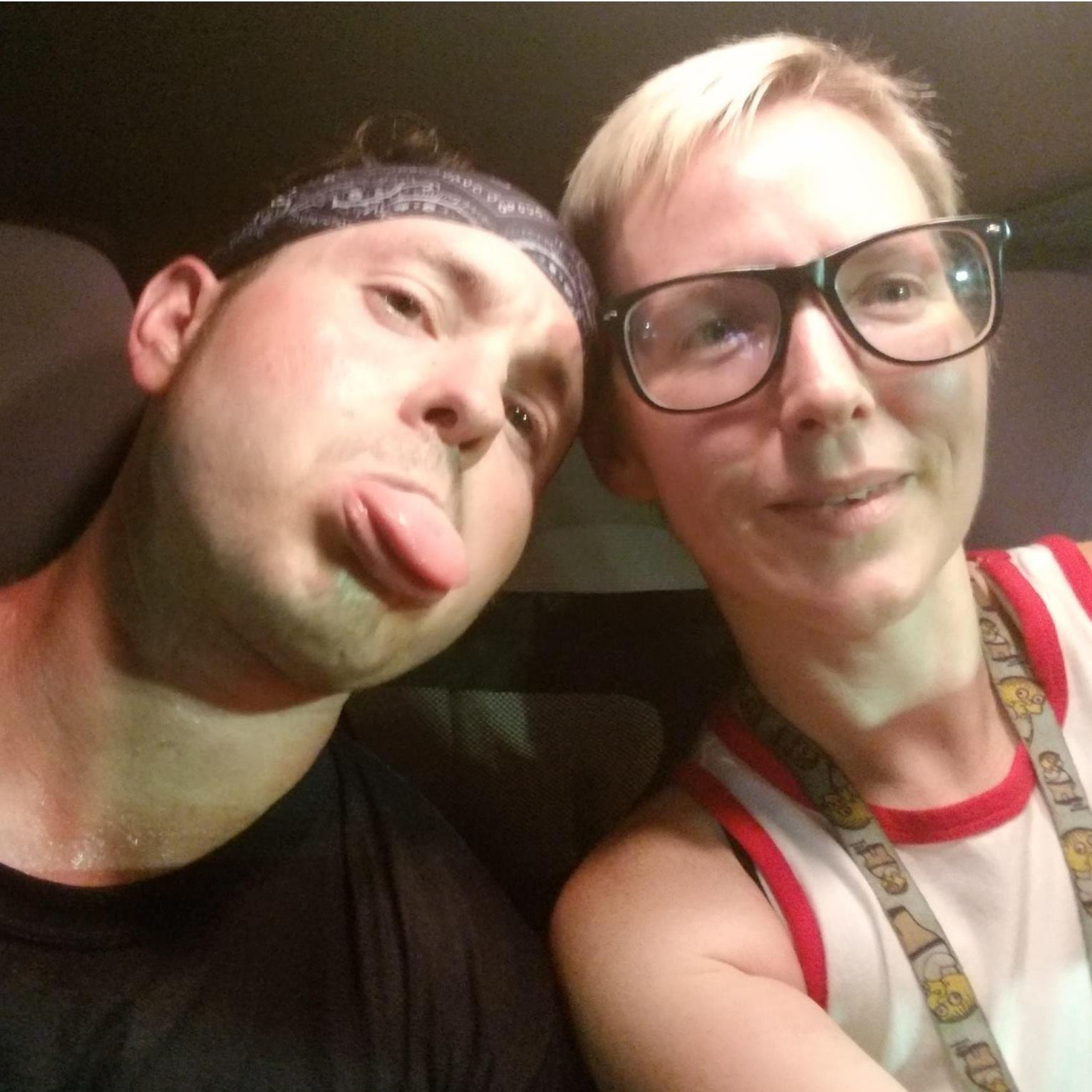 Beyond worn out after our own 9/11 memorial stair climb