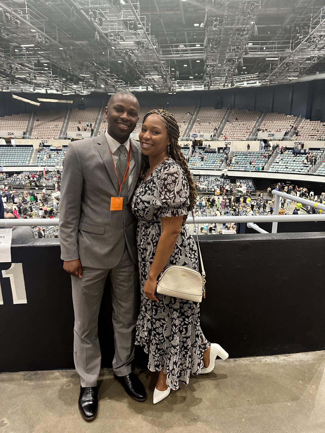 Our first convention together in Long Beach, CA