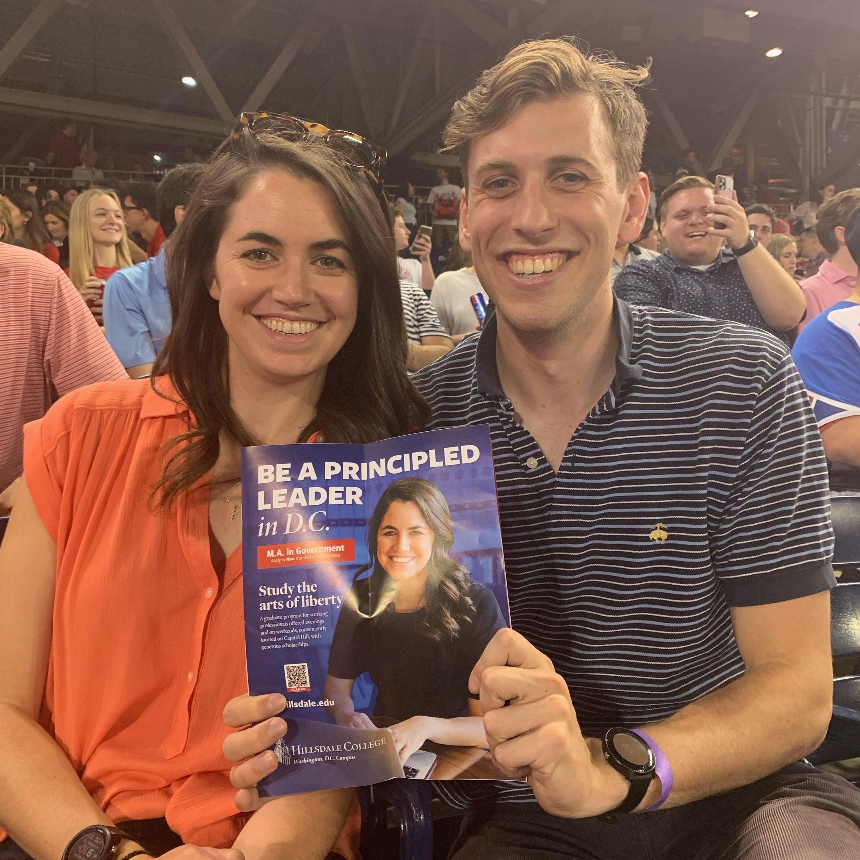 Abby "Principled Leader" Guidera was a staple across DC metro stops for quite a while