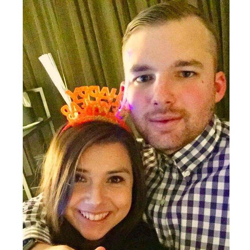 2017
Our first New Year's Eve together