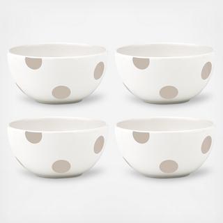 Deco Dot Fruit Bowl, Set of 4