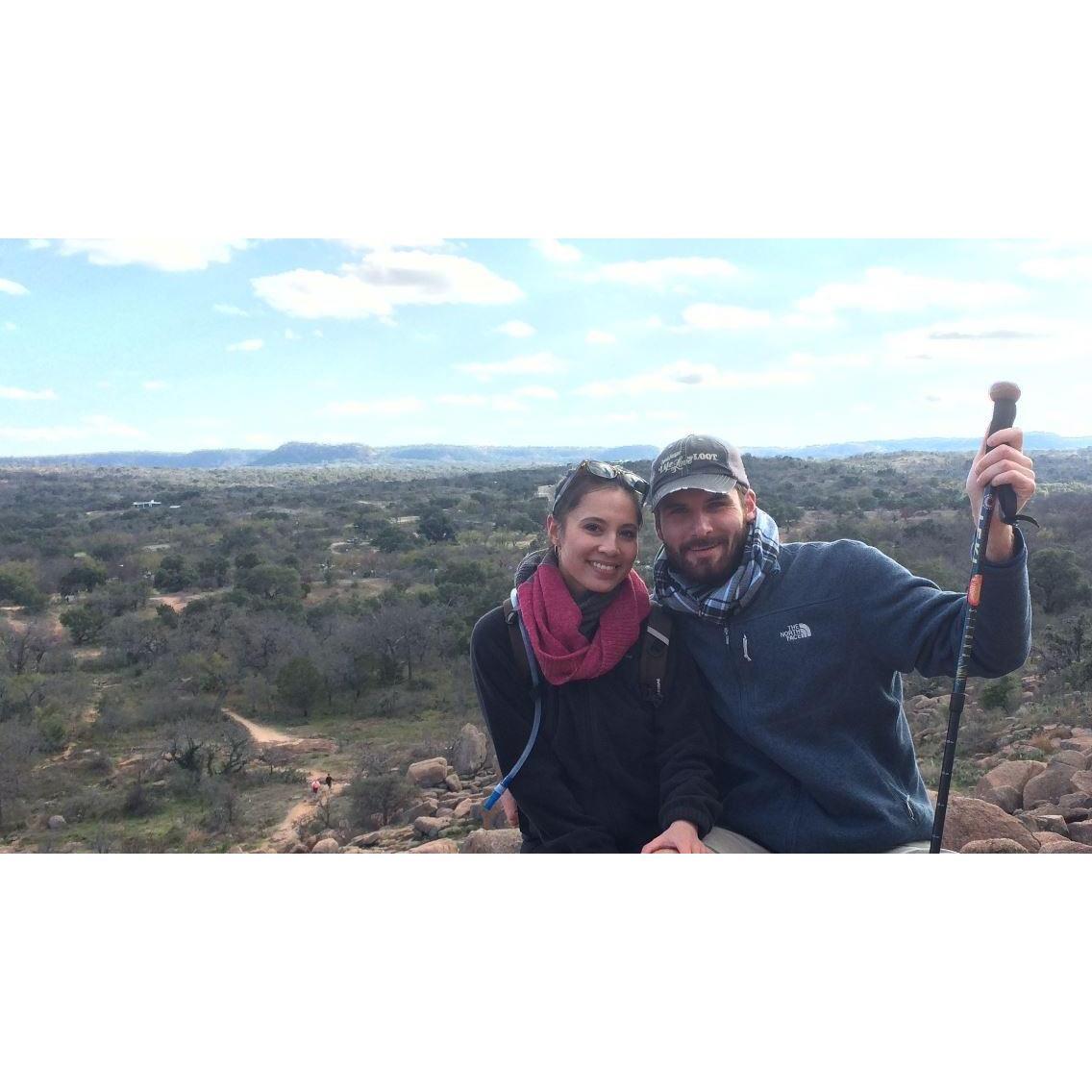 Enchanted Rock - One of my first dates.  We felt enchanted ever since, obviously.