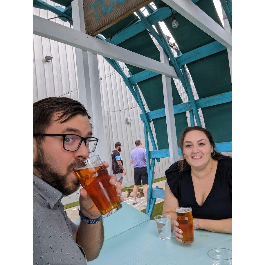 Finding news breweries so Steve can rate everything a 5/5, "tastes like beer" - This one was in Nashville!