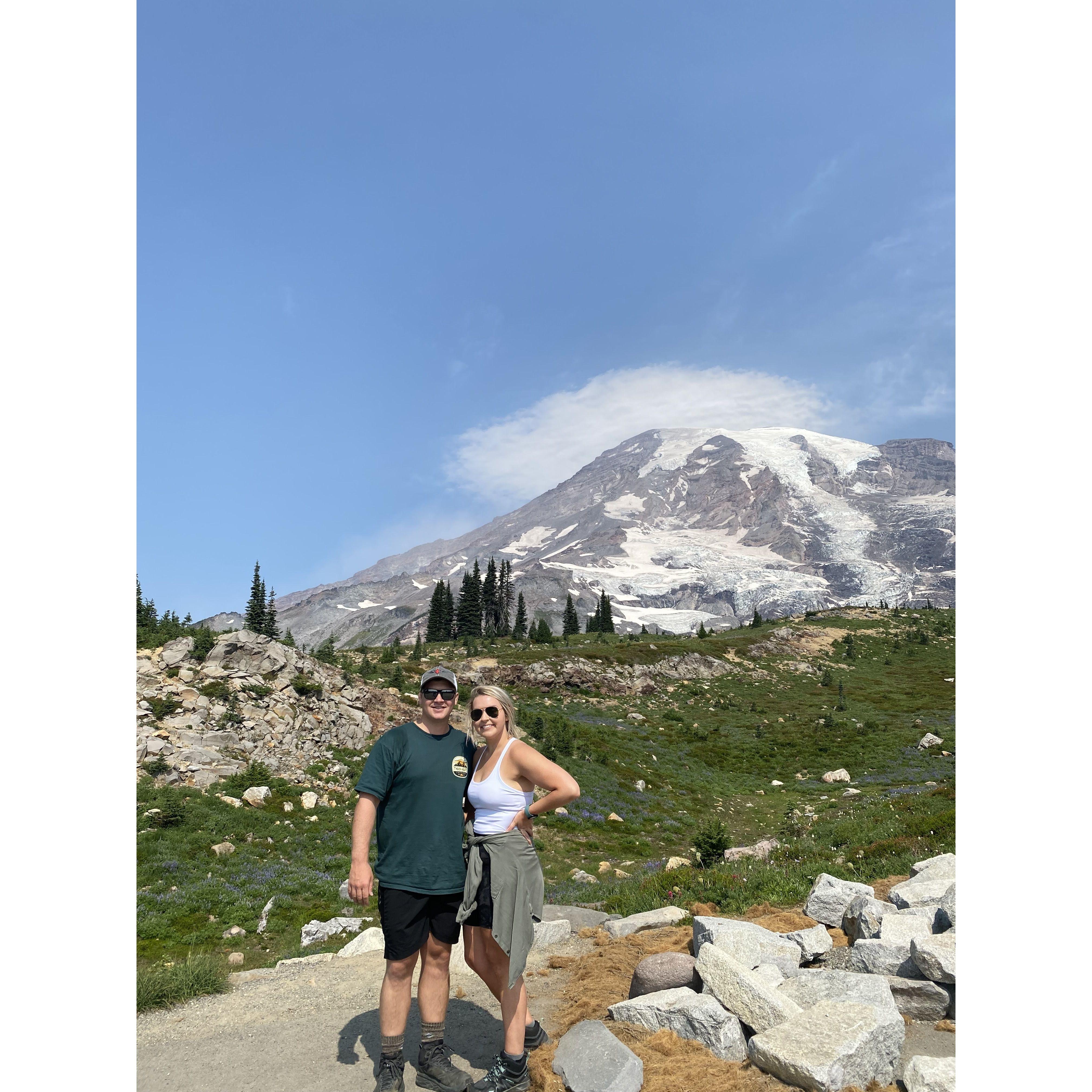 Our first time to Mt. Rainier- Paradise Point. One of our favorite things to do in the PNW.