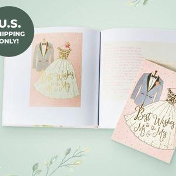Turn your wedding cards into a keepsake book!