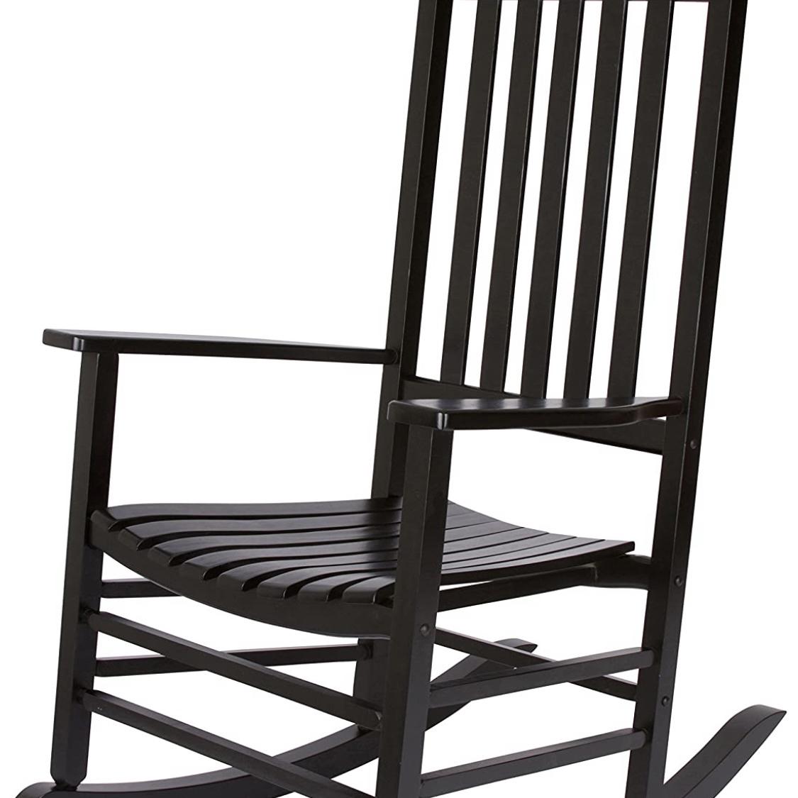 Shine Company Vermont Rocking Chair (Black)
