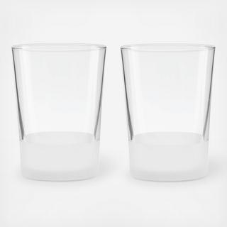 Nolita 12 oz Double Old Fashioned Glass, Set of 2