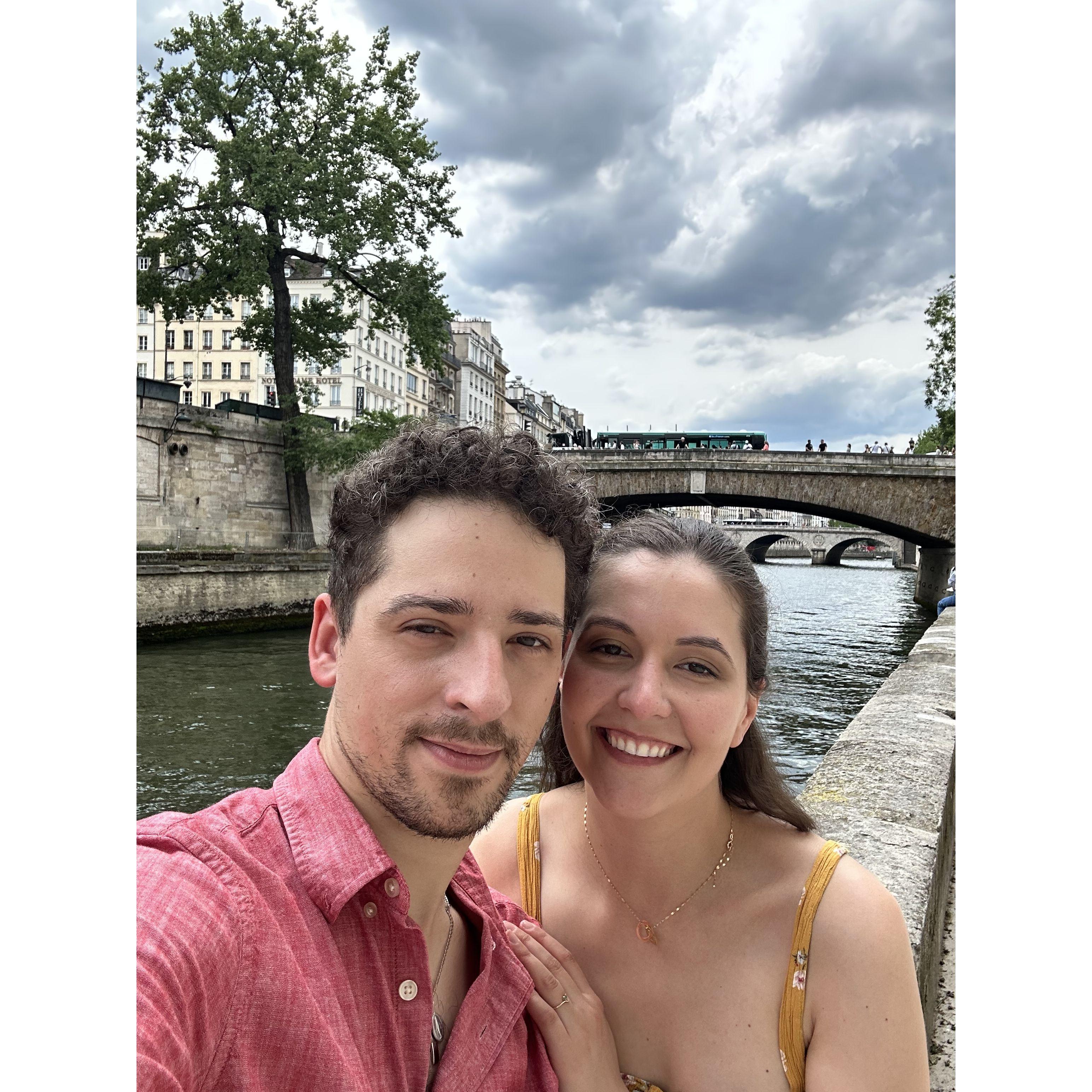 Our first vacation together! We spent 35 days traveling around Europe--it was our post-graduation vacation.