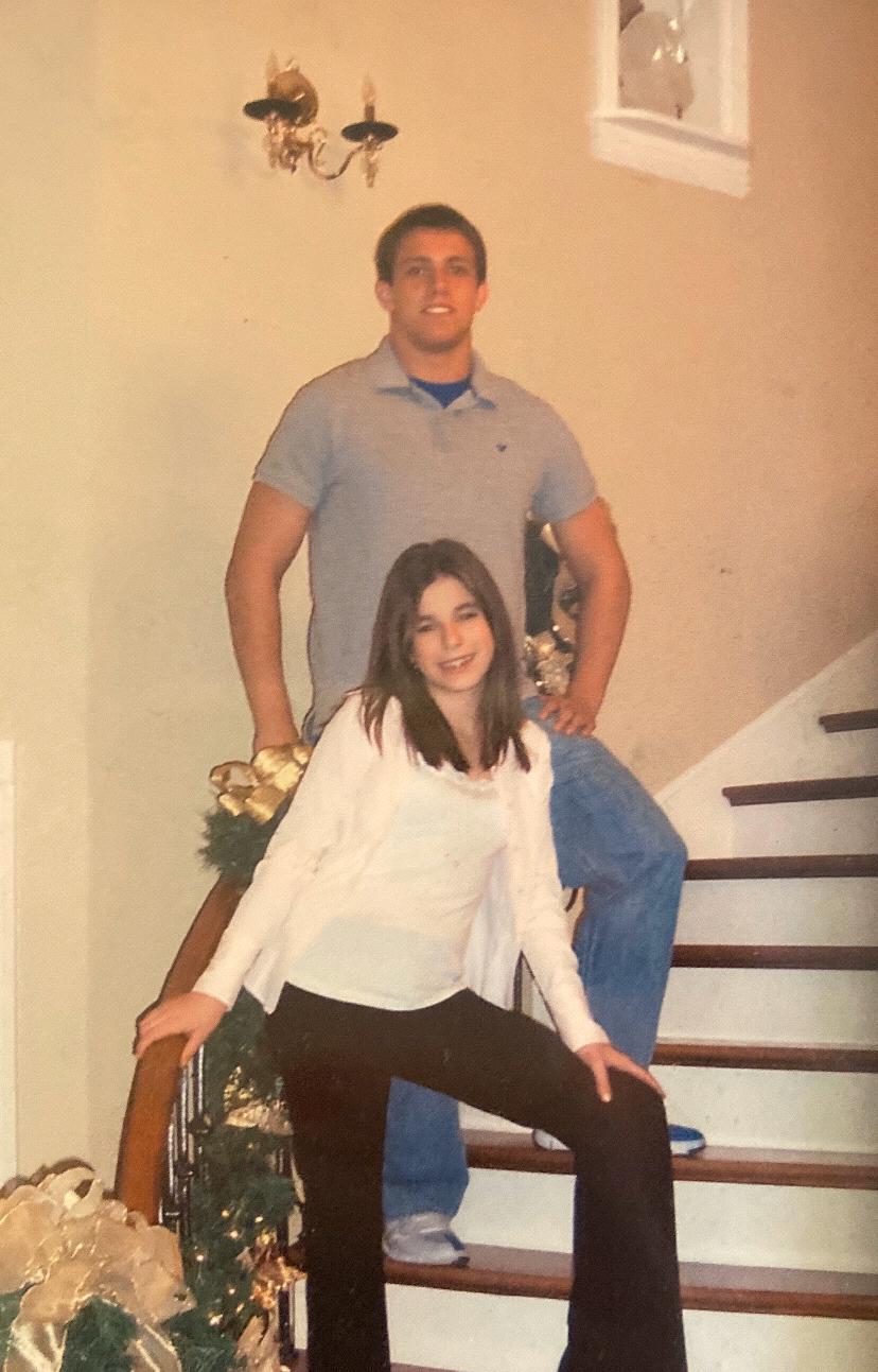 Wes & his sister, Kierstin