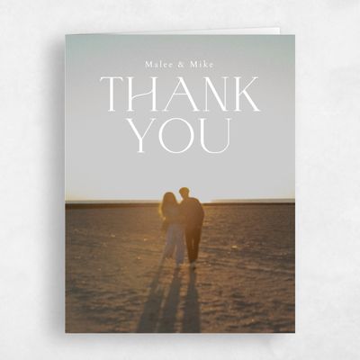 White Wedding Thank You - Buenos Photo