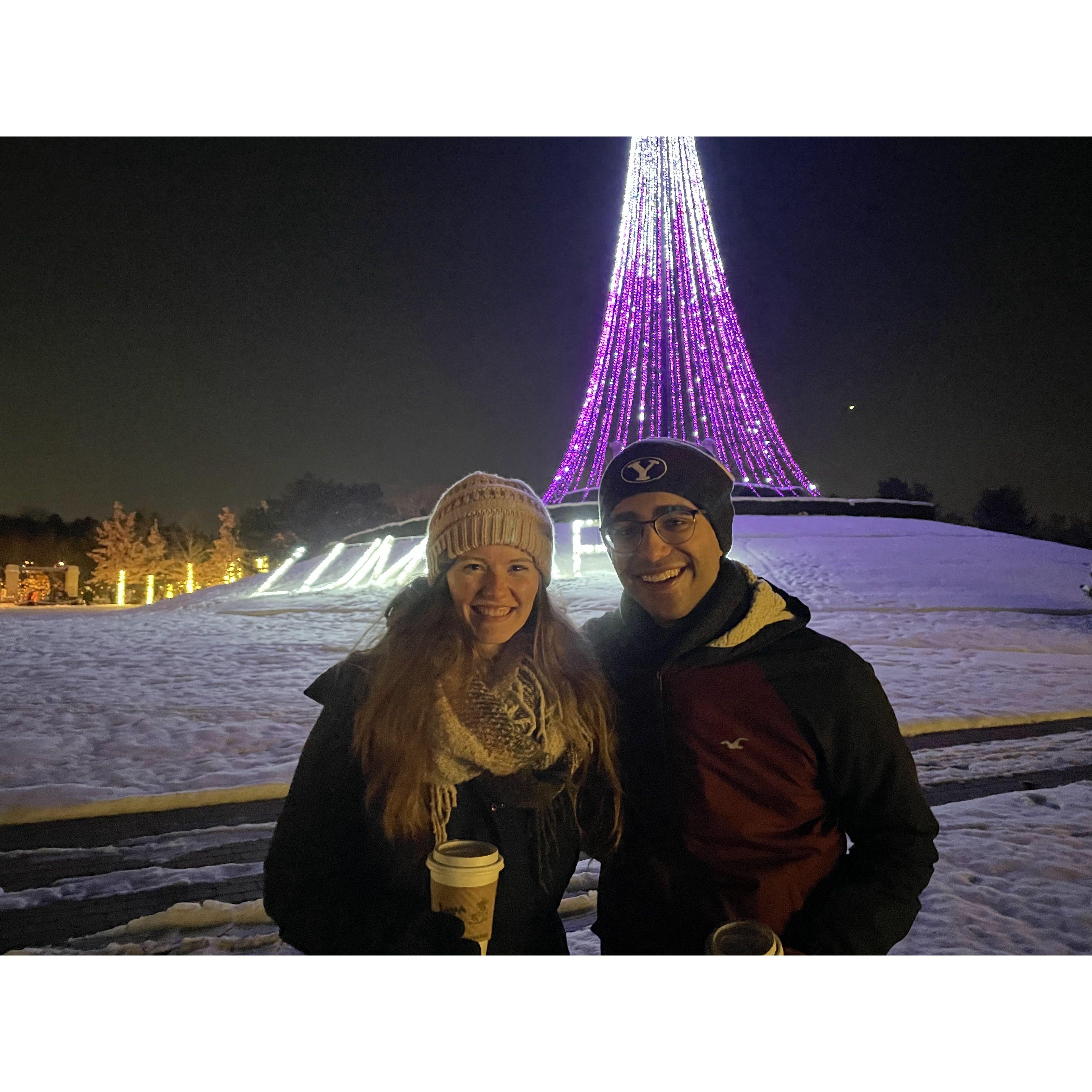 Around December we first started talking about getting married.