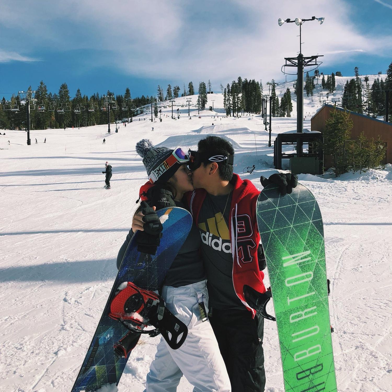 First snowboarding trip together @ Lake Tahoe 2017