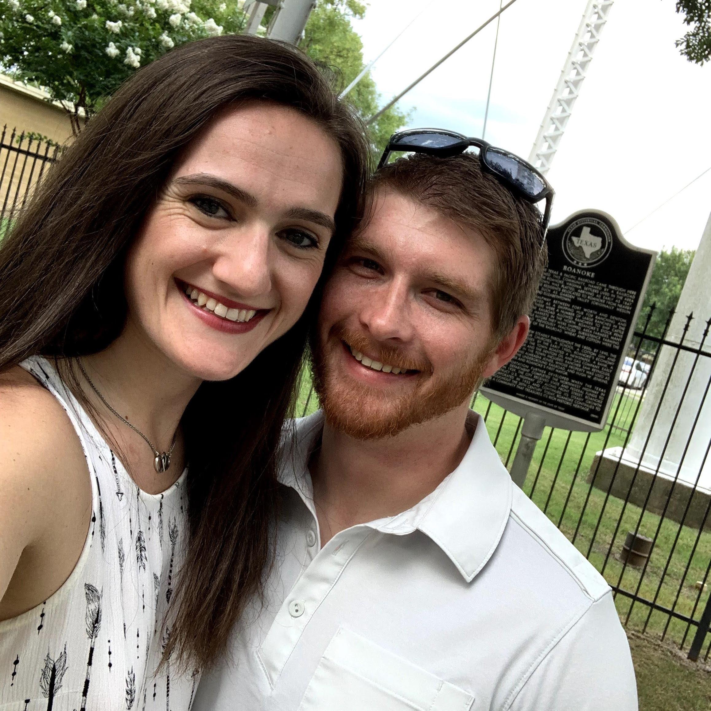 Anyone who knows Cody, knows we have to stop at all historical markers. This one just happens to be at a pretty cool spot in Roanoke.