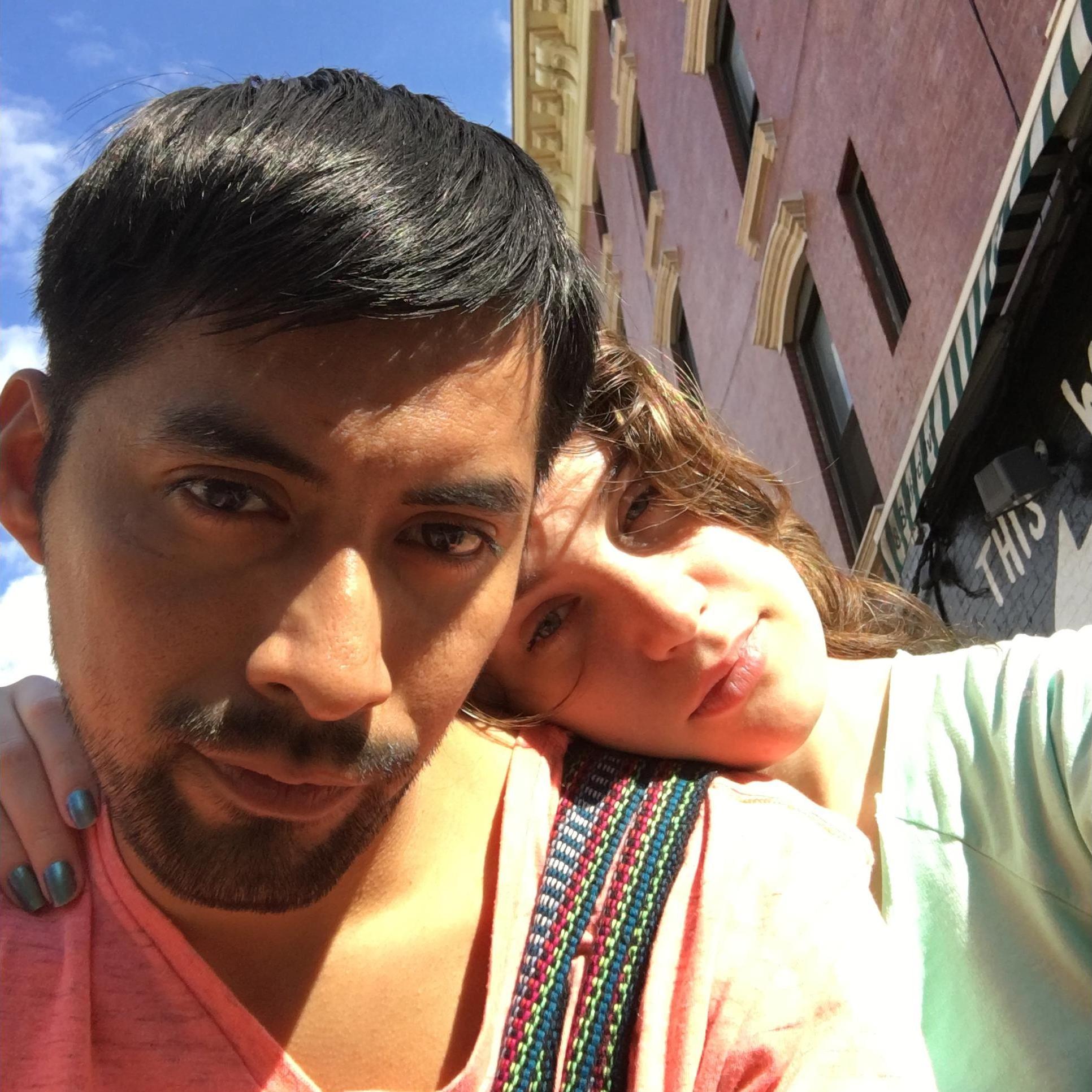 We had finished our to do's for the day, so we took some time in the middle of the city rush to just sit down on some steps and enjoy the sunlight.