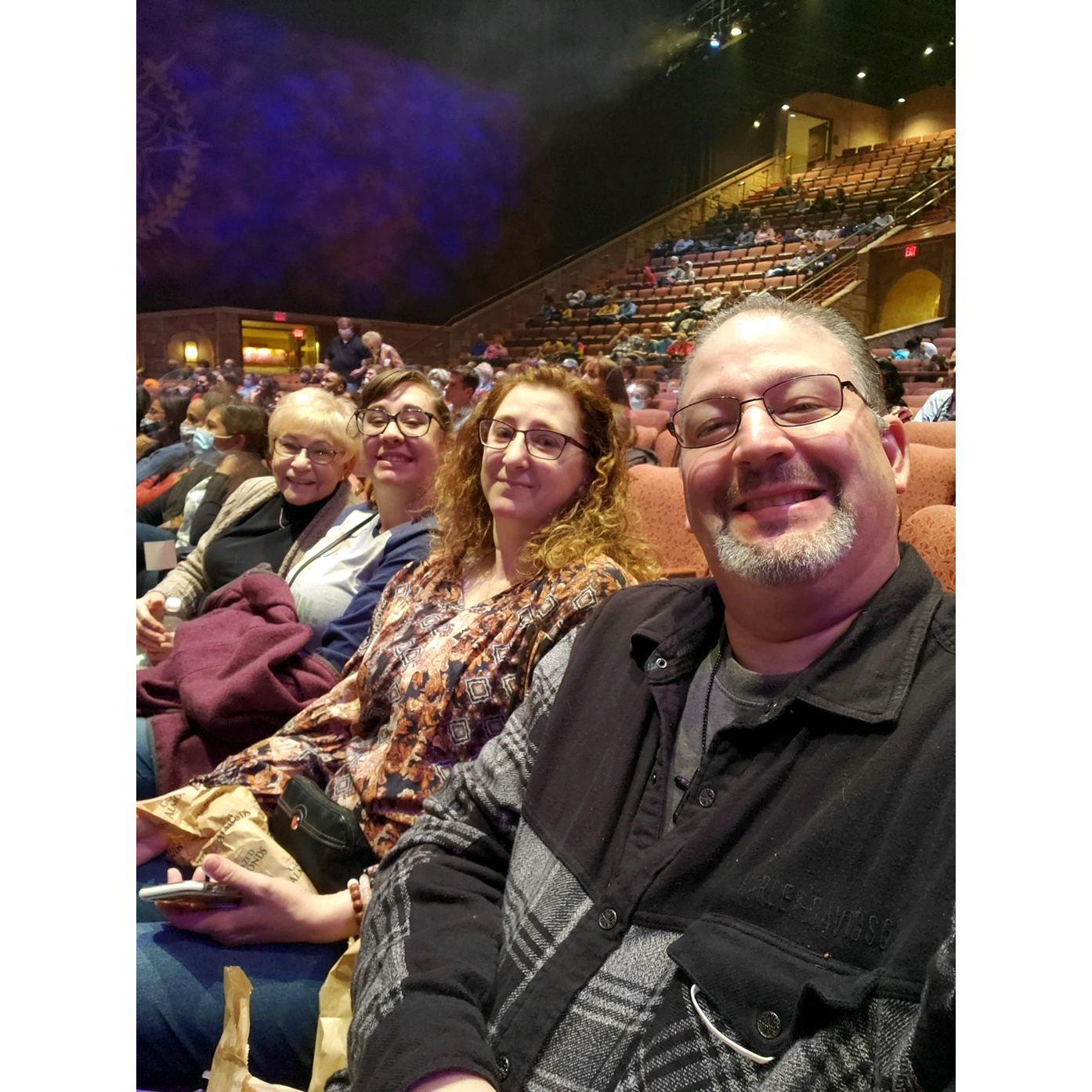 Tom's birthday at Sight and Sound, Lancaster, PA