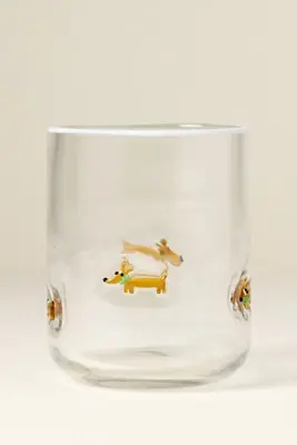 Dog Icon Juice Glass