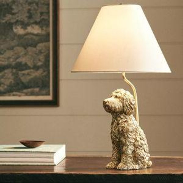 The Icon Table Lamp: Dog Edition Patricio - Anthropologie