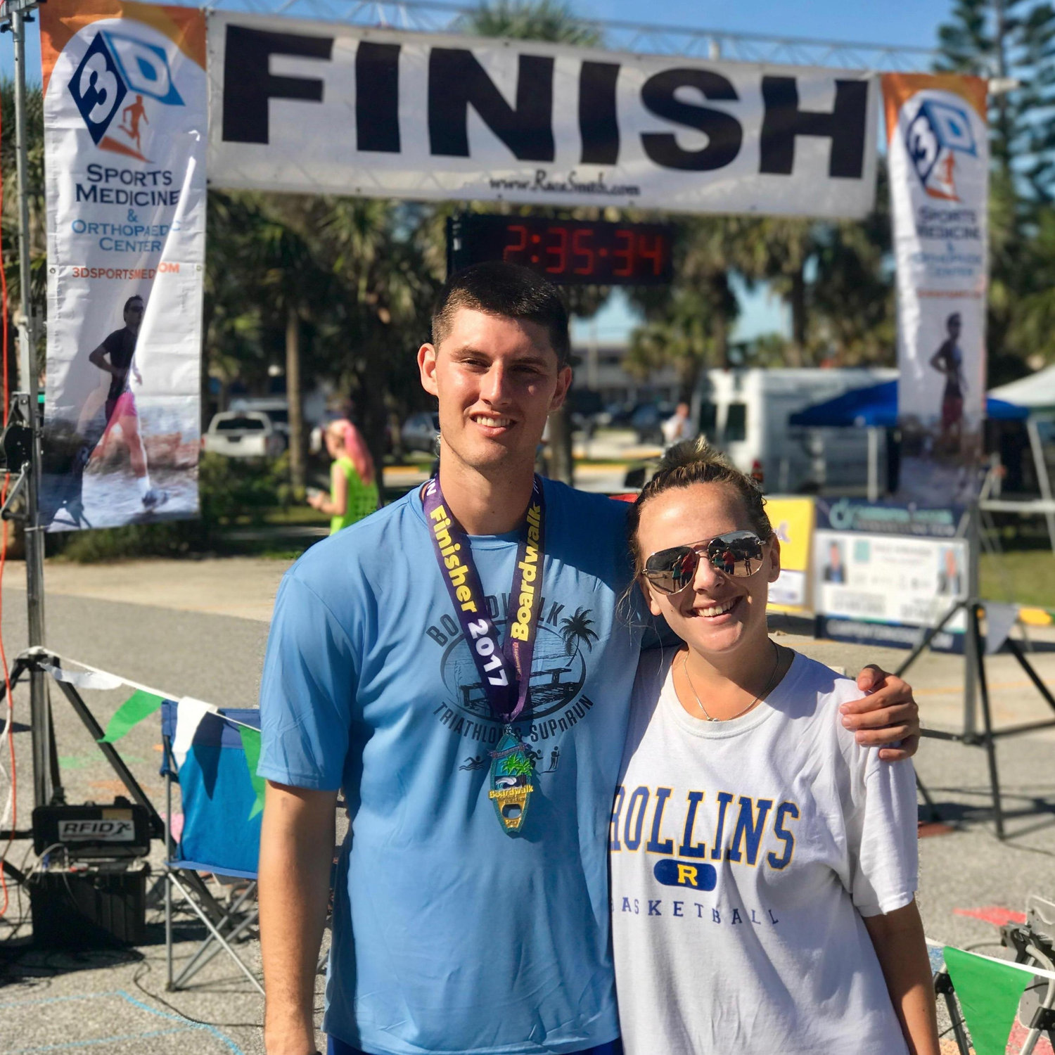 Zach's first triathlon!