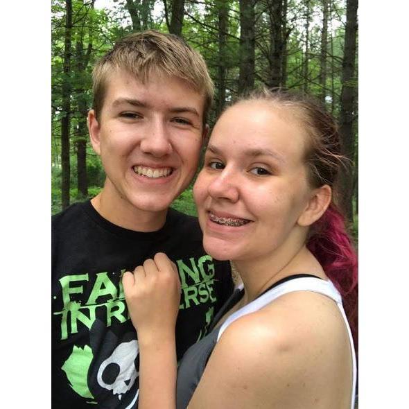 The first of our many times camping together!