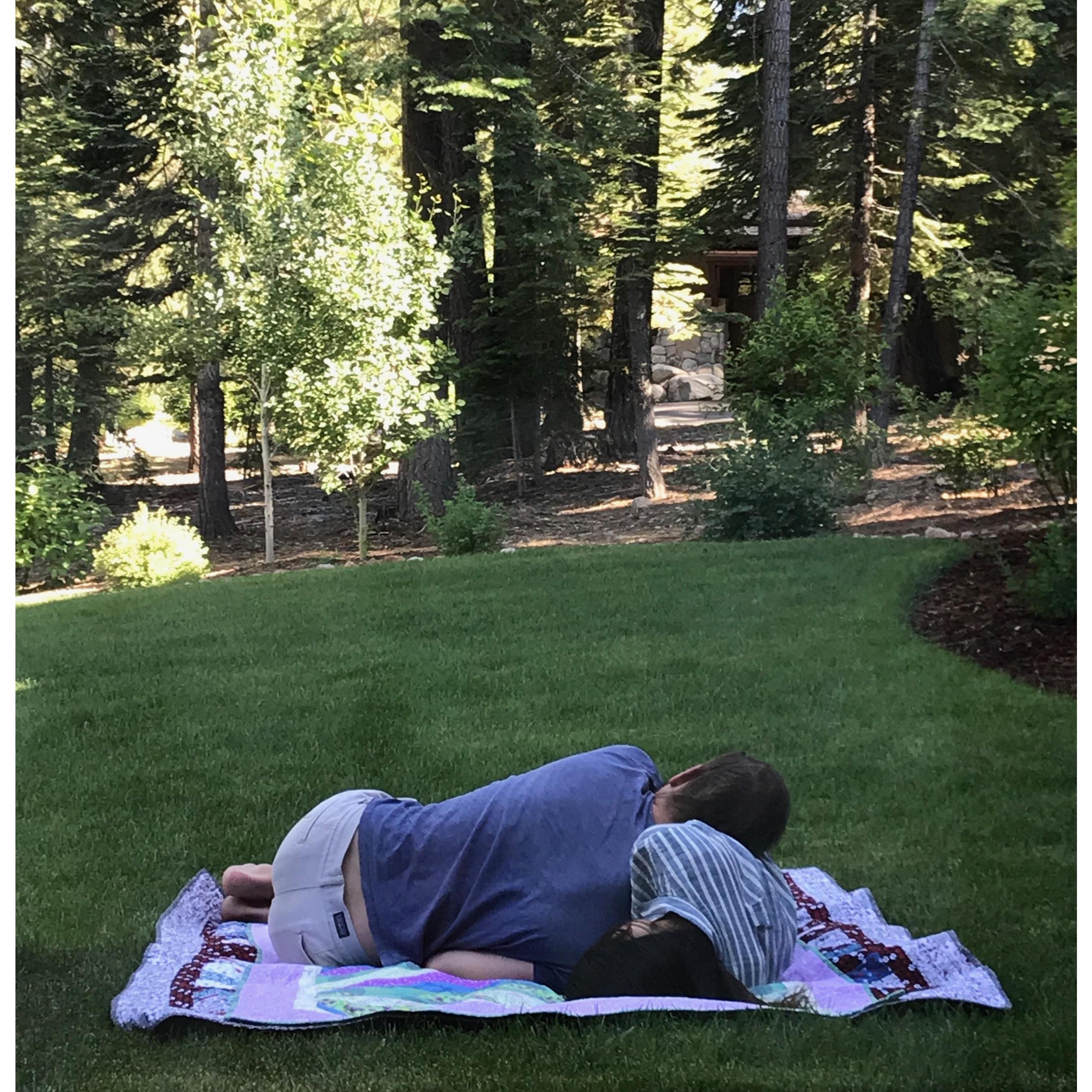 Summer naps at Martis
