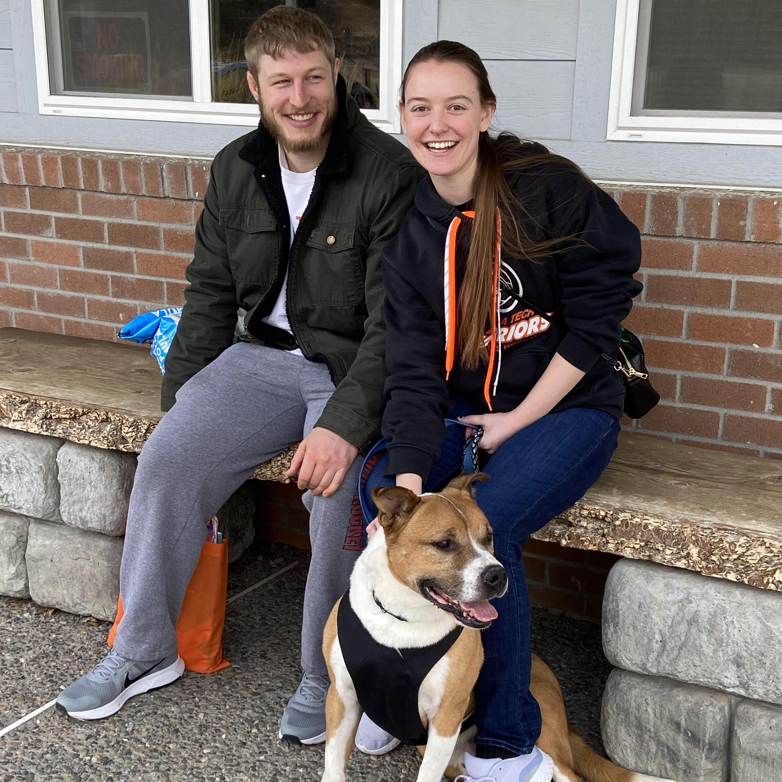 The day we adopted our sweet boy Max