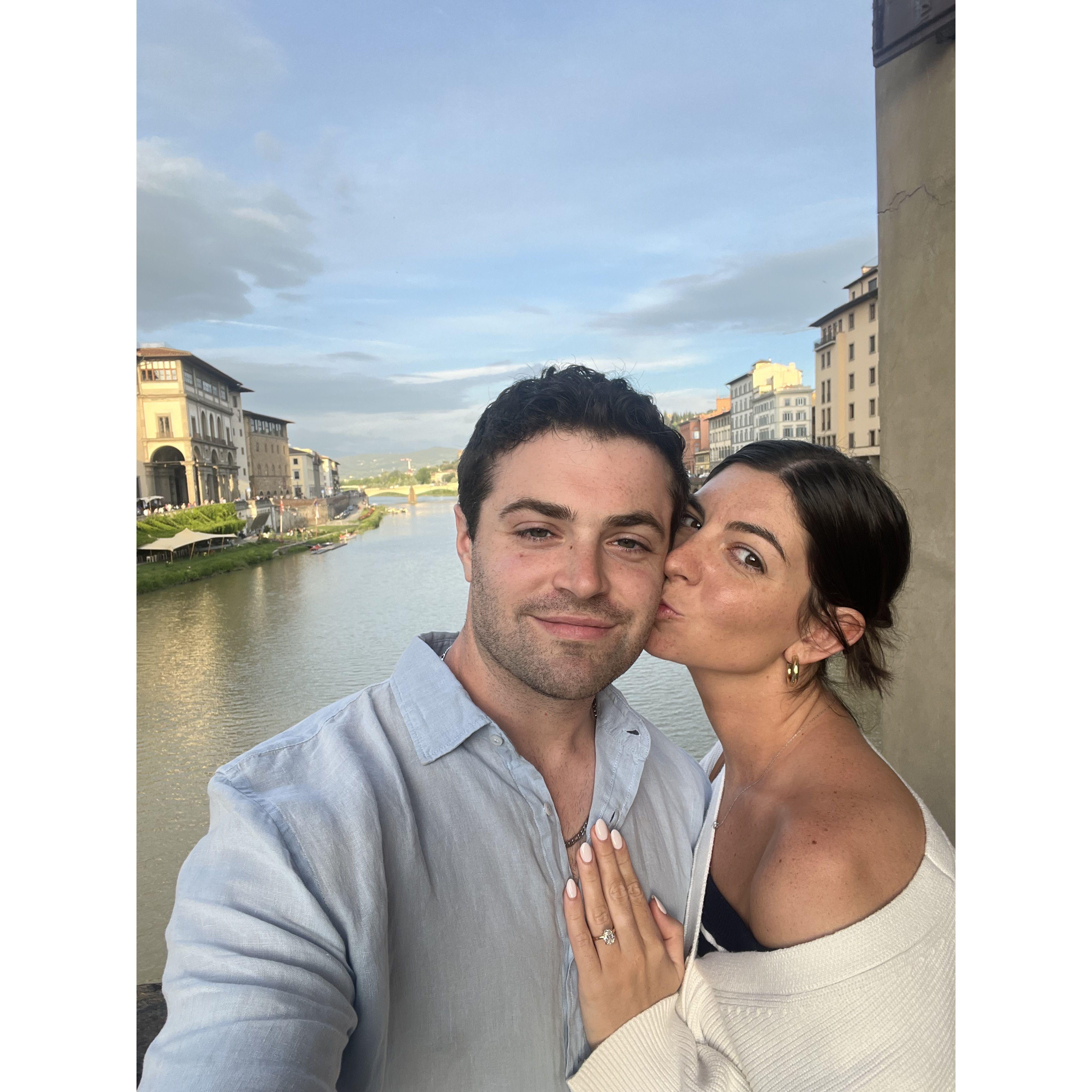Night we got engaged