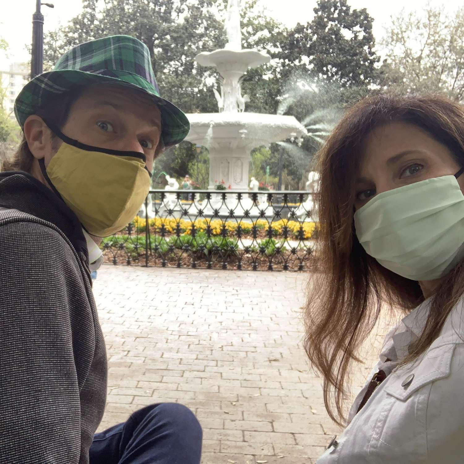 St. Patrick's Day in Savannah Pandemic style.