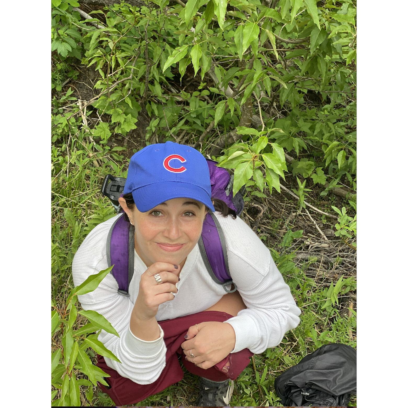 Does a bear poop in the woods? Well, Mollie does -R