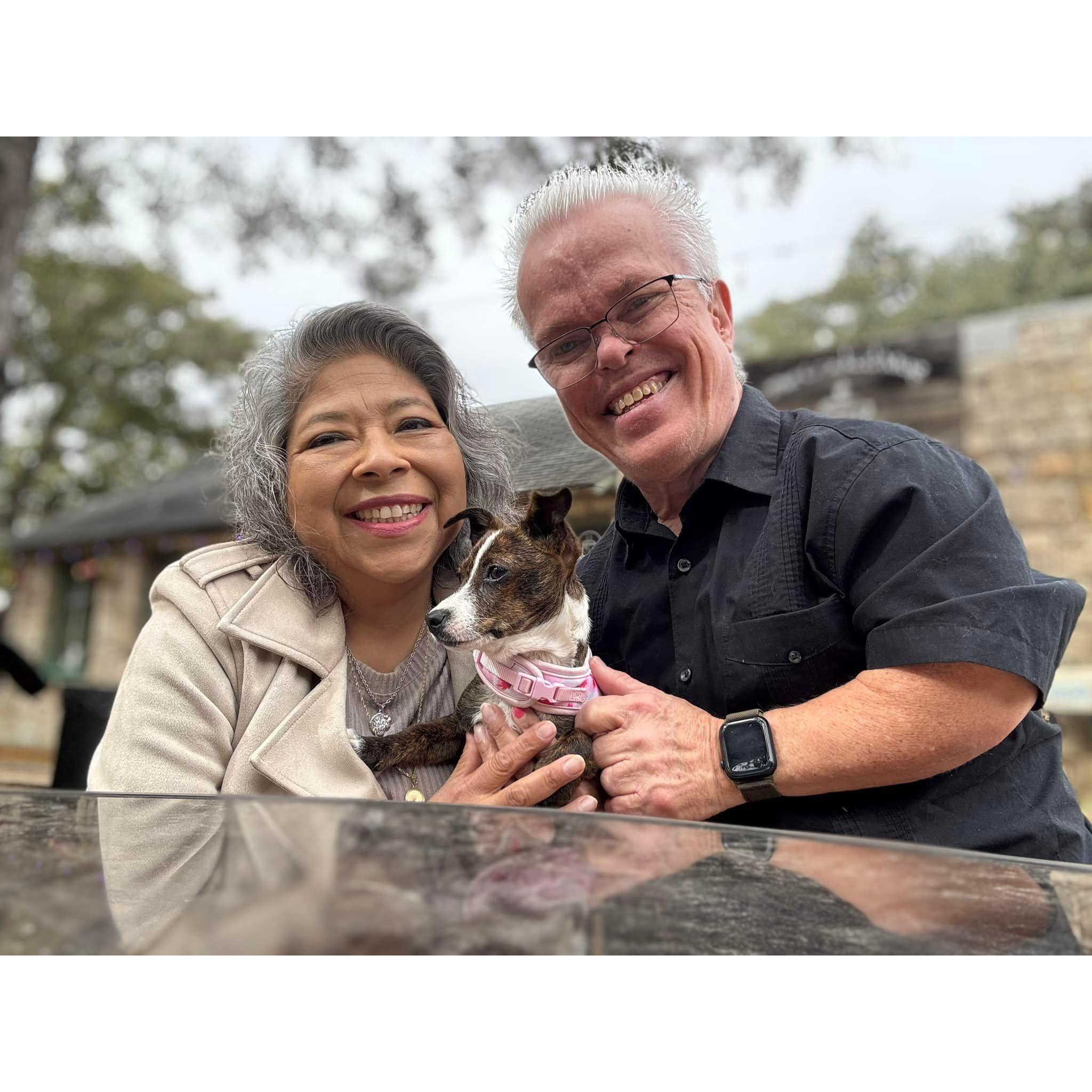 Our new addition to the family! Welcome Sparkles