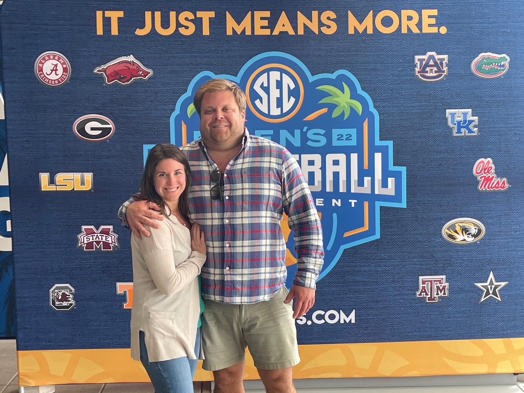 First time traveling together to Tampa to see the SEC games