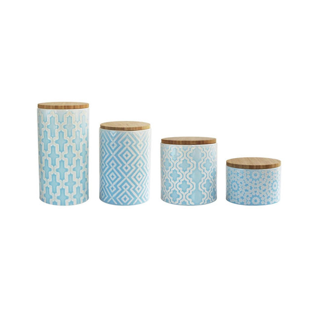 Arabesque Canister, Set of 4