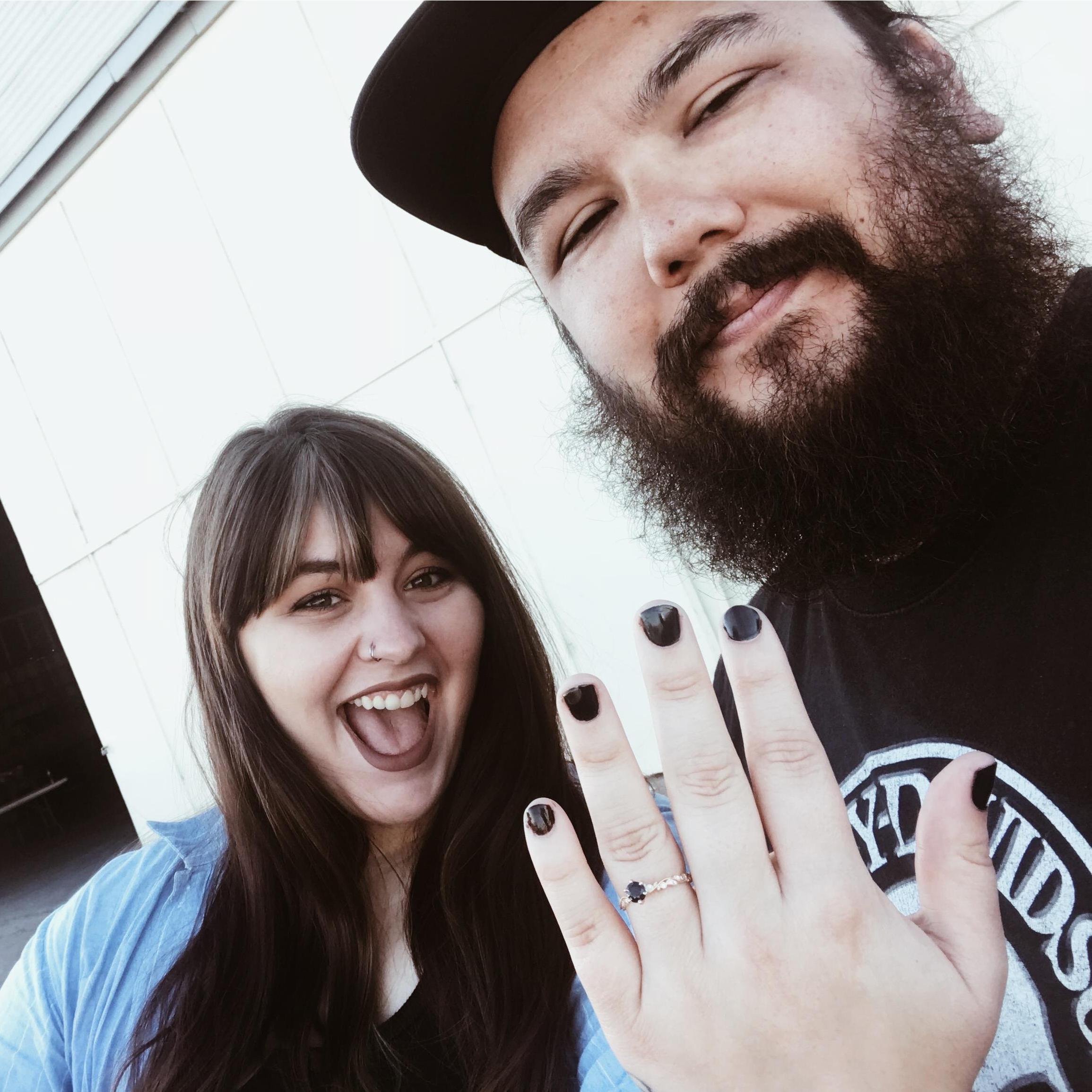 Showin off the ring at Eaglefield!