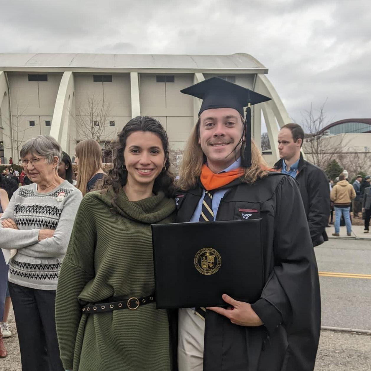 Mike's graduation