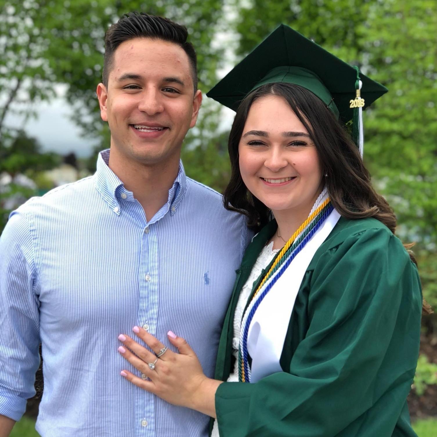 Logann's graduation from Binghamton University.