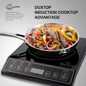 Duxtop 1800W Portable Induction Cooktop Countertop Burner