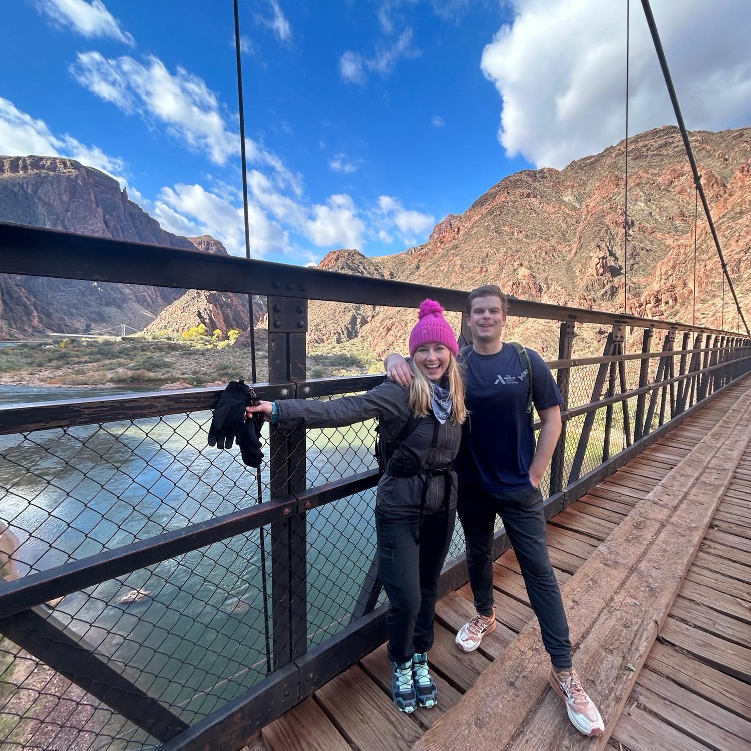 Heyyoo from the bottom of the Grand Canyon!