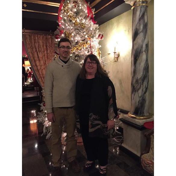 Andrew and his Mom, Nancy.