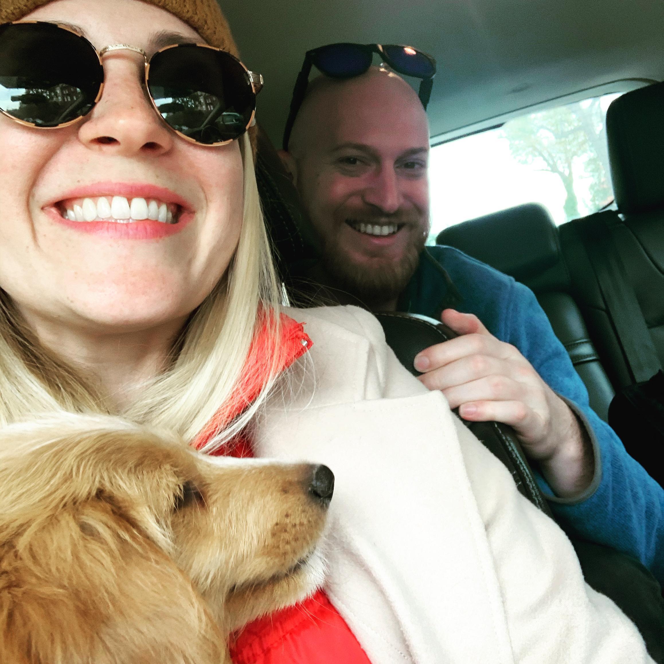 Bringing home our baby Norman!