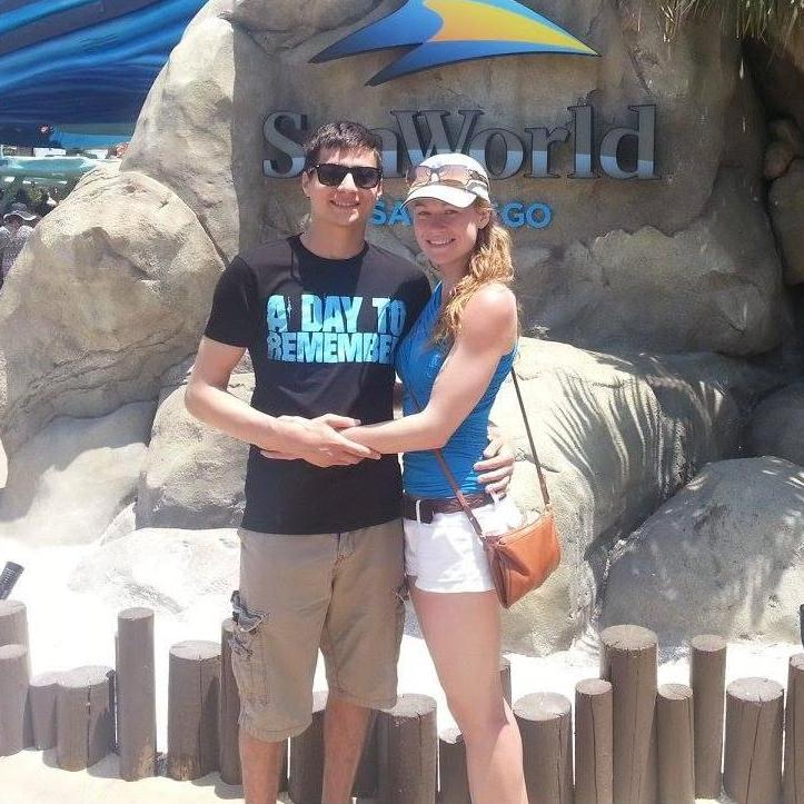 Sea World in San Diago, California!