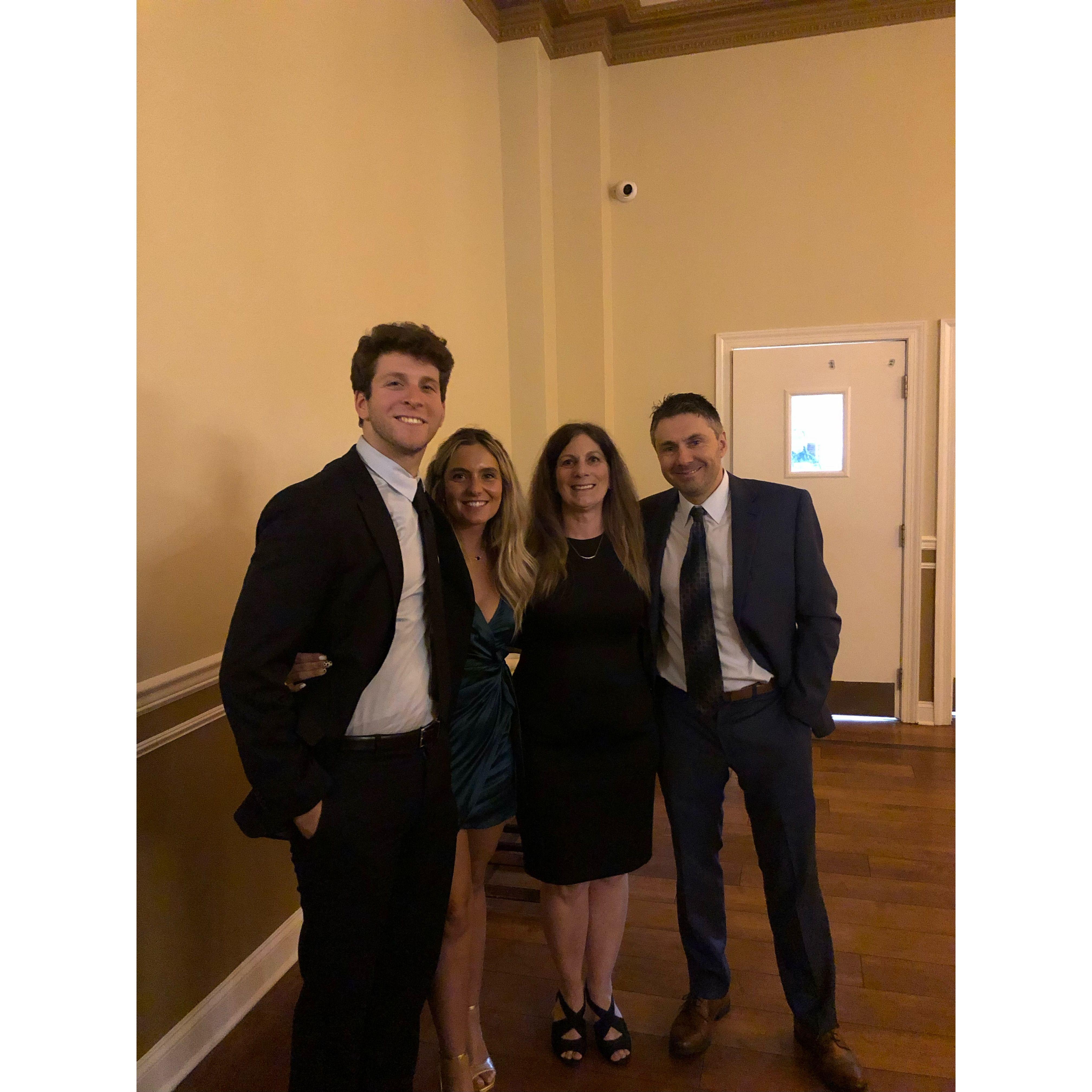 Steve's Family at Nicky B's Wedding