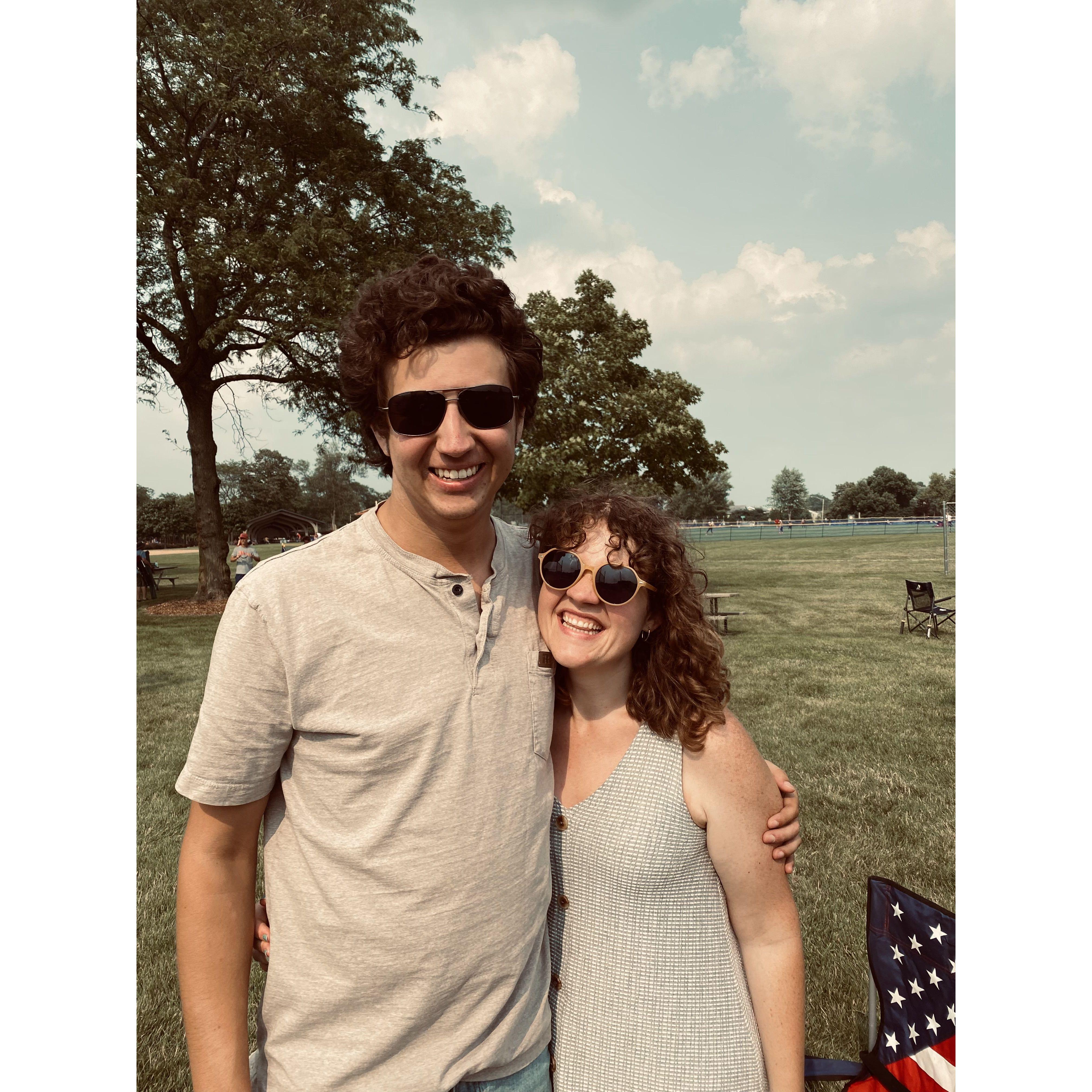 Our first picture together!