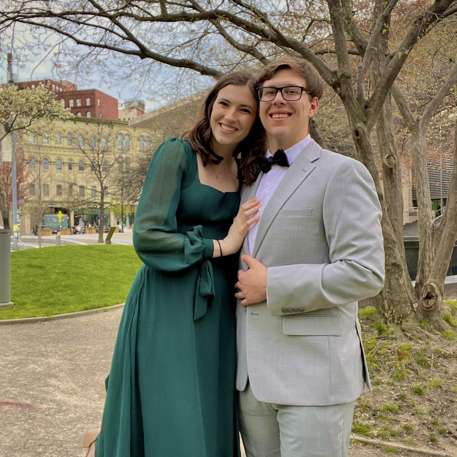 Attending one of Payton’s friend’s weddings in Spring 2025