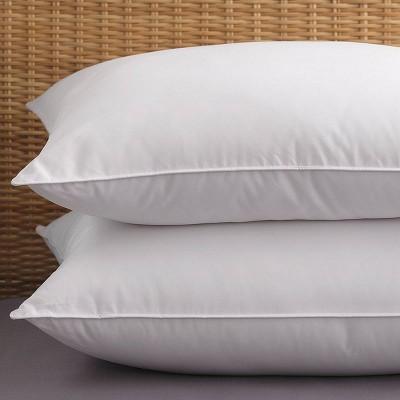Queen 2pk Allergen Barrier Bed Pillow - PureShield