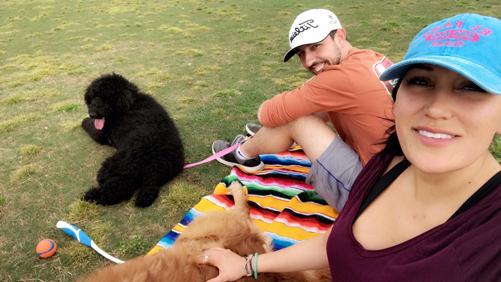 Zilker with our fur babies! 🐶 🐶