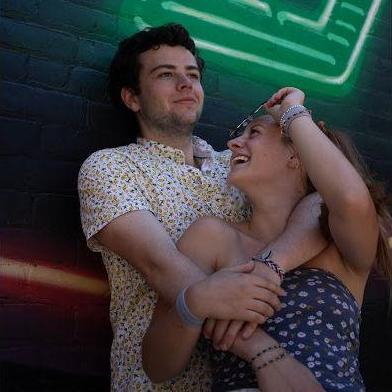 Taken in 2020 on our first trip together (We drove to Cincinatti, Chicago, and Iowa City before going the same way back to Charlotte)